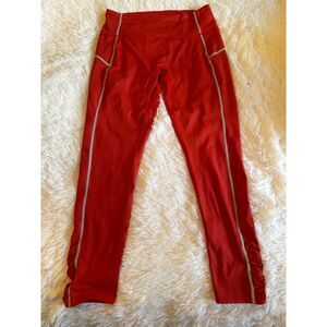 Gorgeous Free People Movement work out pants Medium Cherry Red